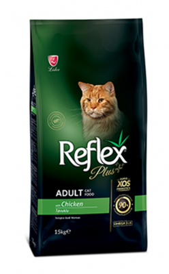 REF PLUS KEDİ TAVUKLU 15 KG..(568)