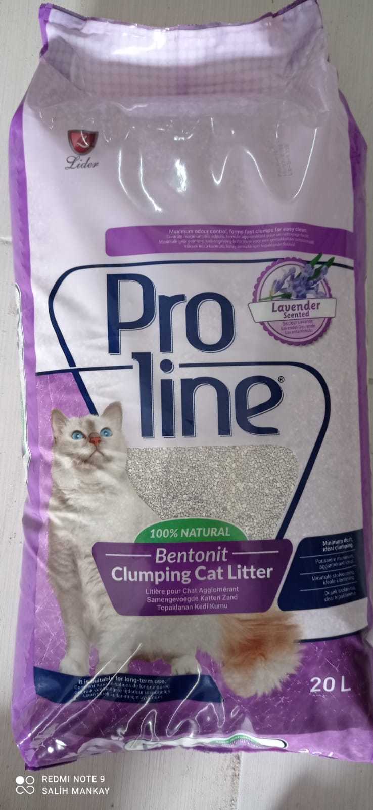 PROLİNE K.KUMU BENTONİT 20 LT LAVANTA...(144)