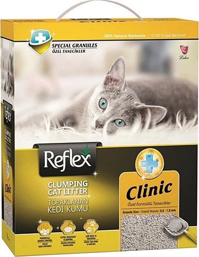 REF. BOX 10LT CLİNİC KEDİ KUMU (SARI)..(918)