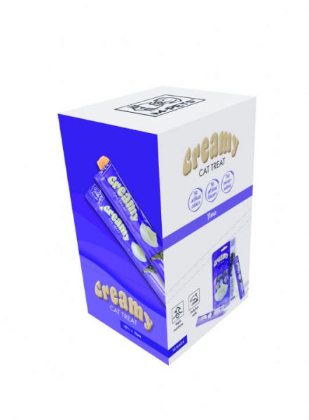 CREAMY KEDİ ÖDÜL TON BALIKLI 60 GR*12..(309)