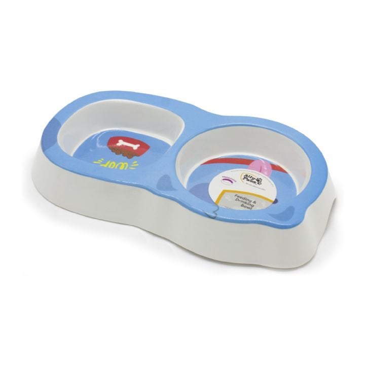 ALLY PAWS 2Lİ MELAMİN MAMA KABI...(600)