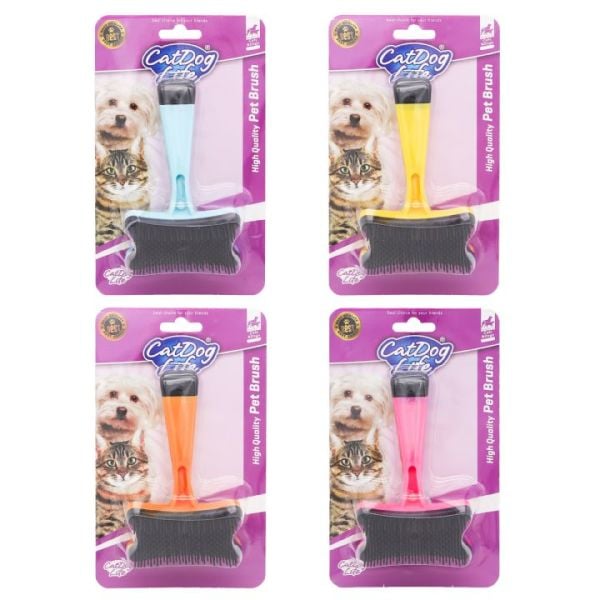 CAT&DOGLİFE PLA UÇLU BASMALI TARAK...(080)