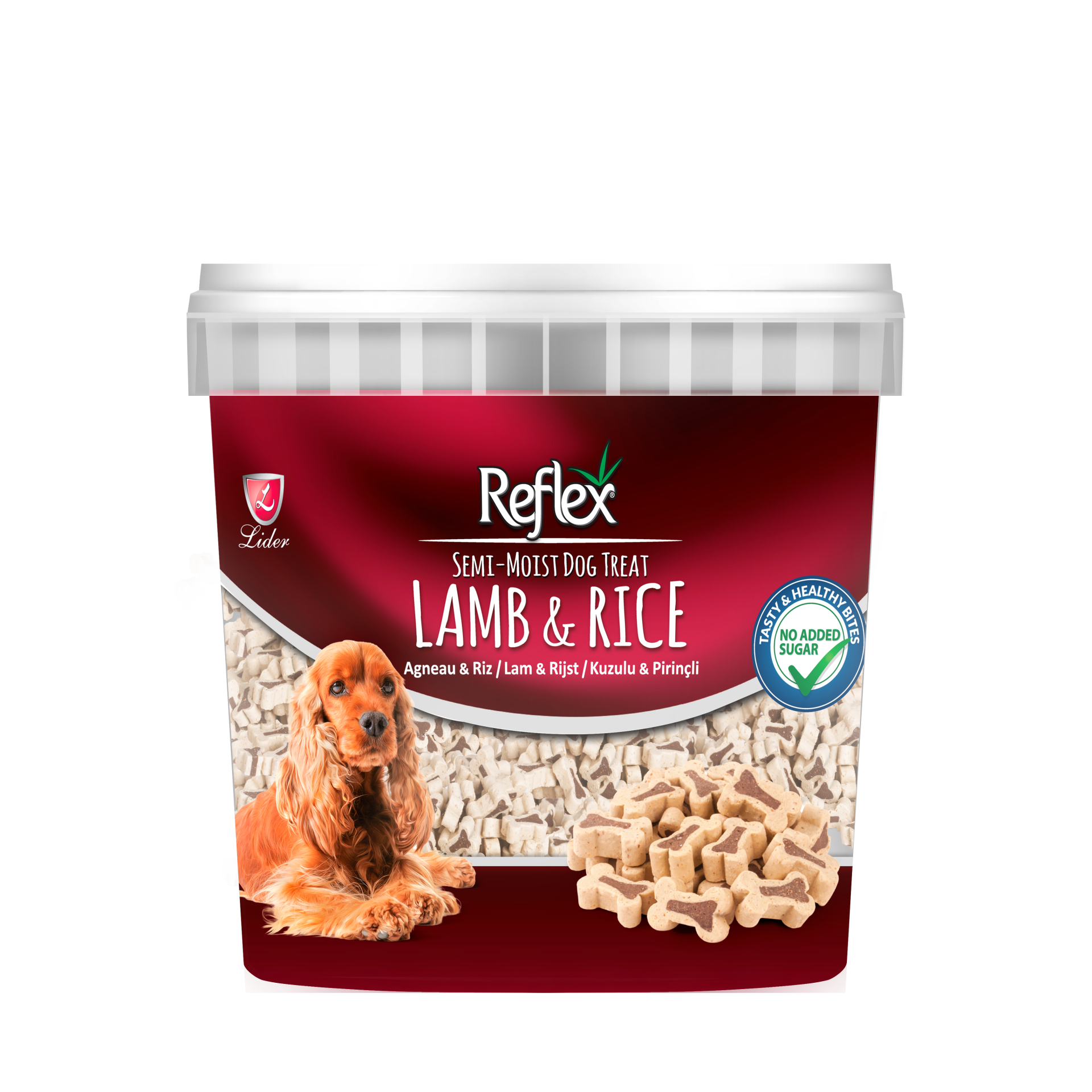 REFLX SEMİ MOİST KÖP ÖDL KUZU-PİRİNÇ 500GR*12(960)