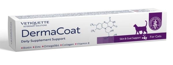 VETİQUETTE DERMACOAT KEDİ PASTA 30ML*12..(128 )