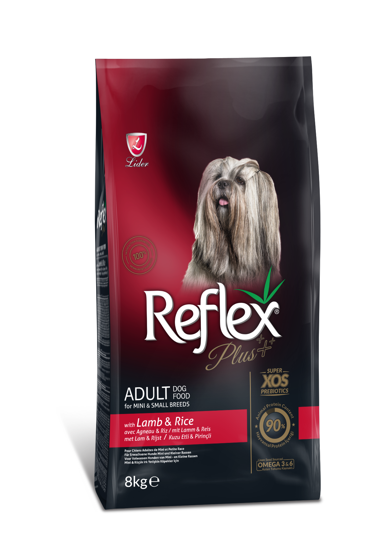 REF PLUS KÖP (XS/S) KUZU&PİRİNÇ 8 KG..(9414)