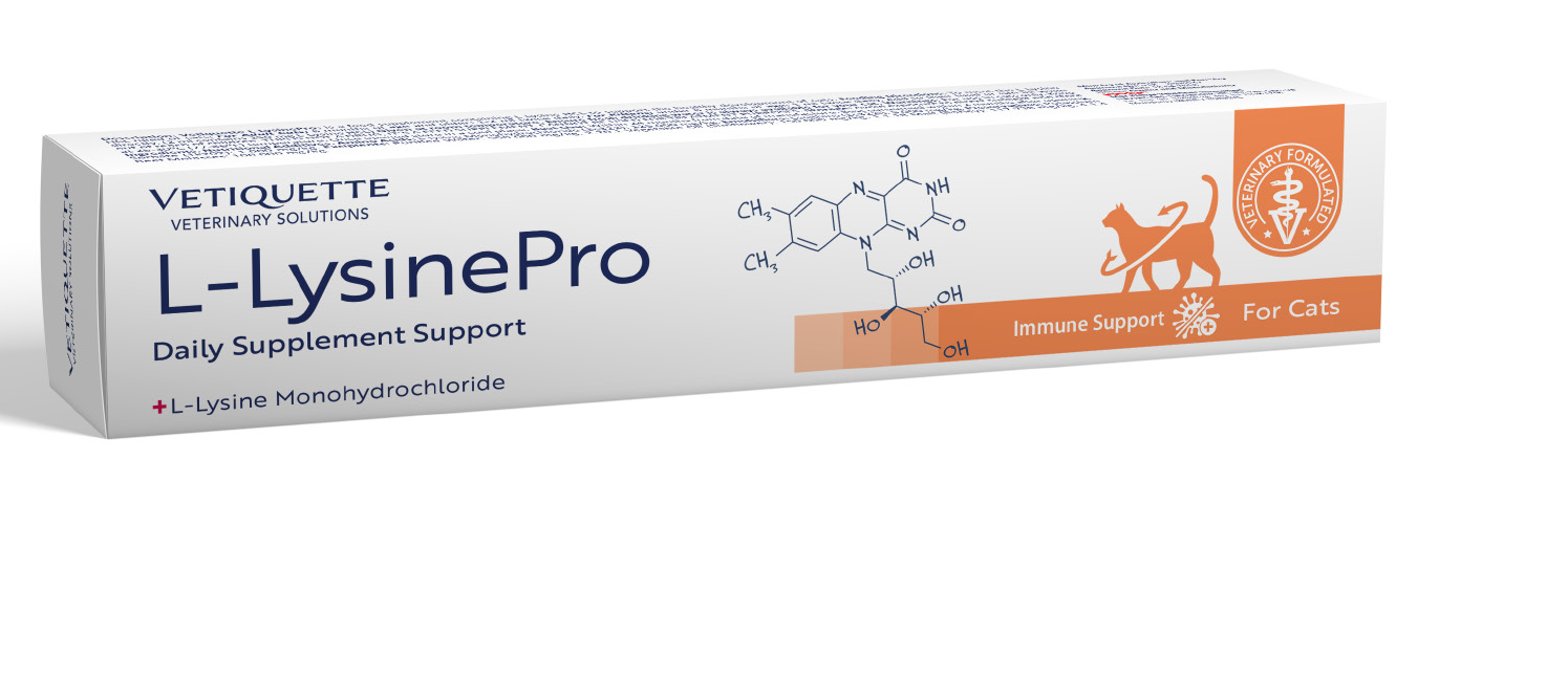 VETİQUETTE L-LYSINE PRO KEDİ PASTE 30ML*12..(067)