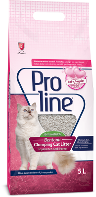 PROLİNE K.KUMU BENTONİT 5 LT BABY POWDER..(153)