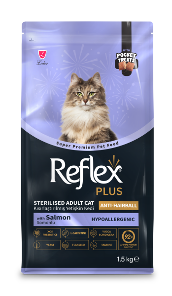 REF.PLS KEDİ  POCKET-HAİRBAL KISIR-SOM 1,5KG.(853)
