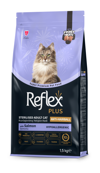 REF.PLS KEDİ  POCKET-HAİRBAL KISIR-SOM 1,5KG.(853)