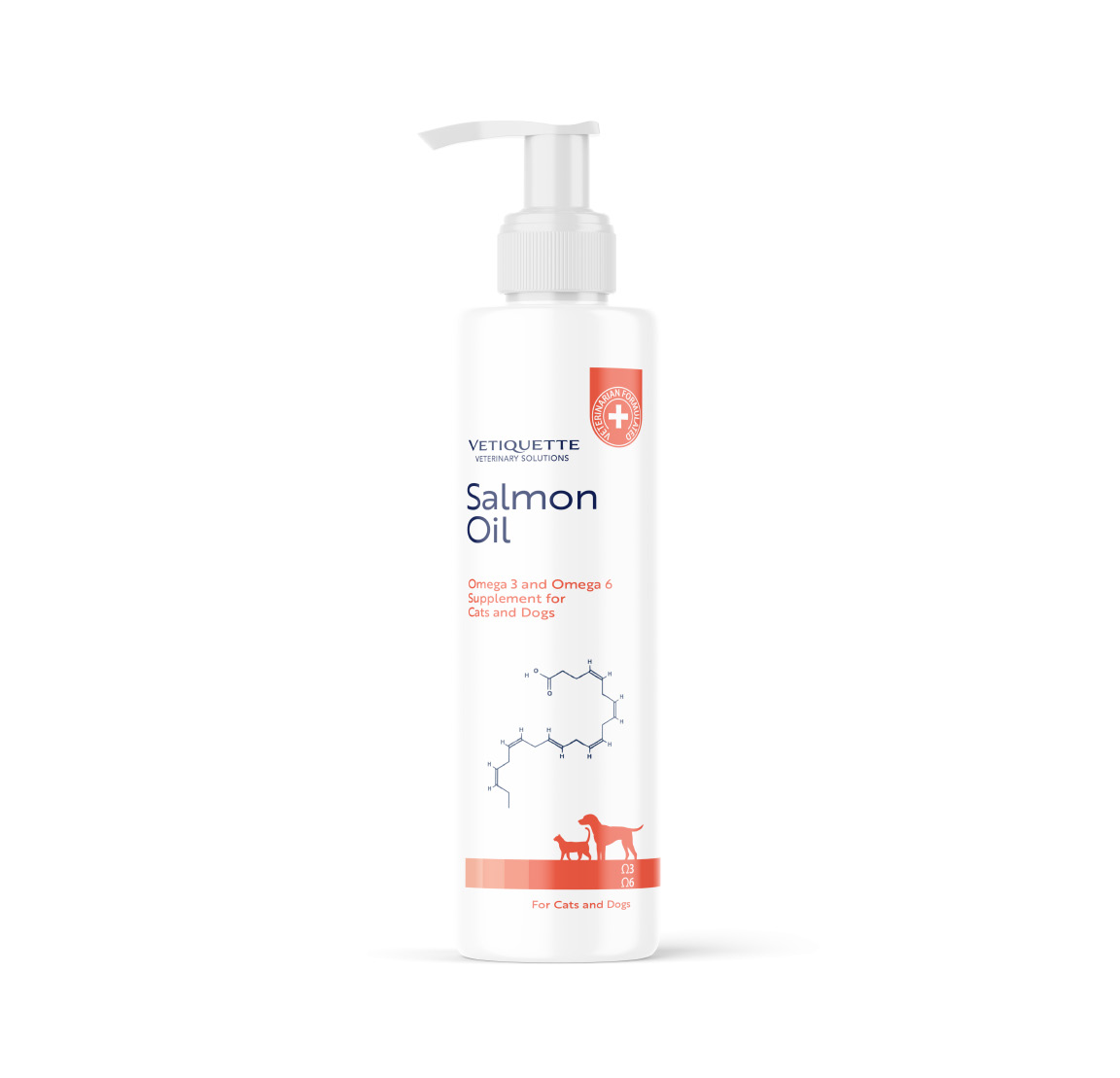 VETİQUETTE SALMON OIL CAT&DOGS 250ML*6..(456)