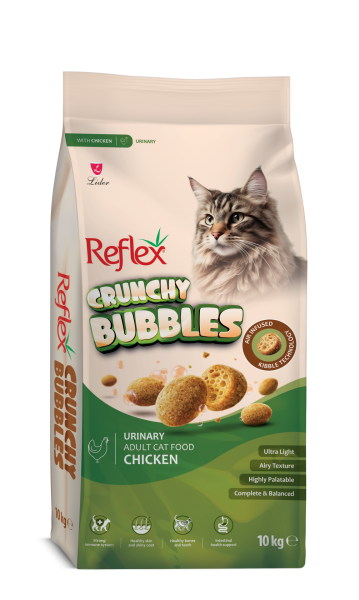 REF CRUNCHY BUBBLES KEDİ MAM URINARY-TAV10KG (358)