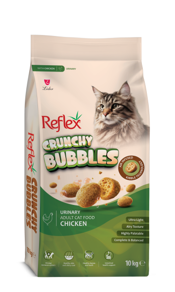 REF CRUNCHY BUBBLES KEDİ MAM URINARY-TAV10KG (365)