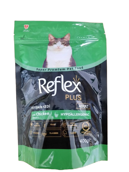 REF.PLUS KEDİ MAM ADULT TAVUKLU 400GR* ...(467)