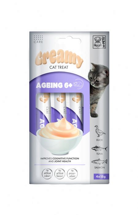 CREAMY KEDİ ÖDÜL AGEİNG 6+ 4*15GR*12.(6 YAŞ ÜZERİ)