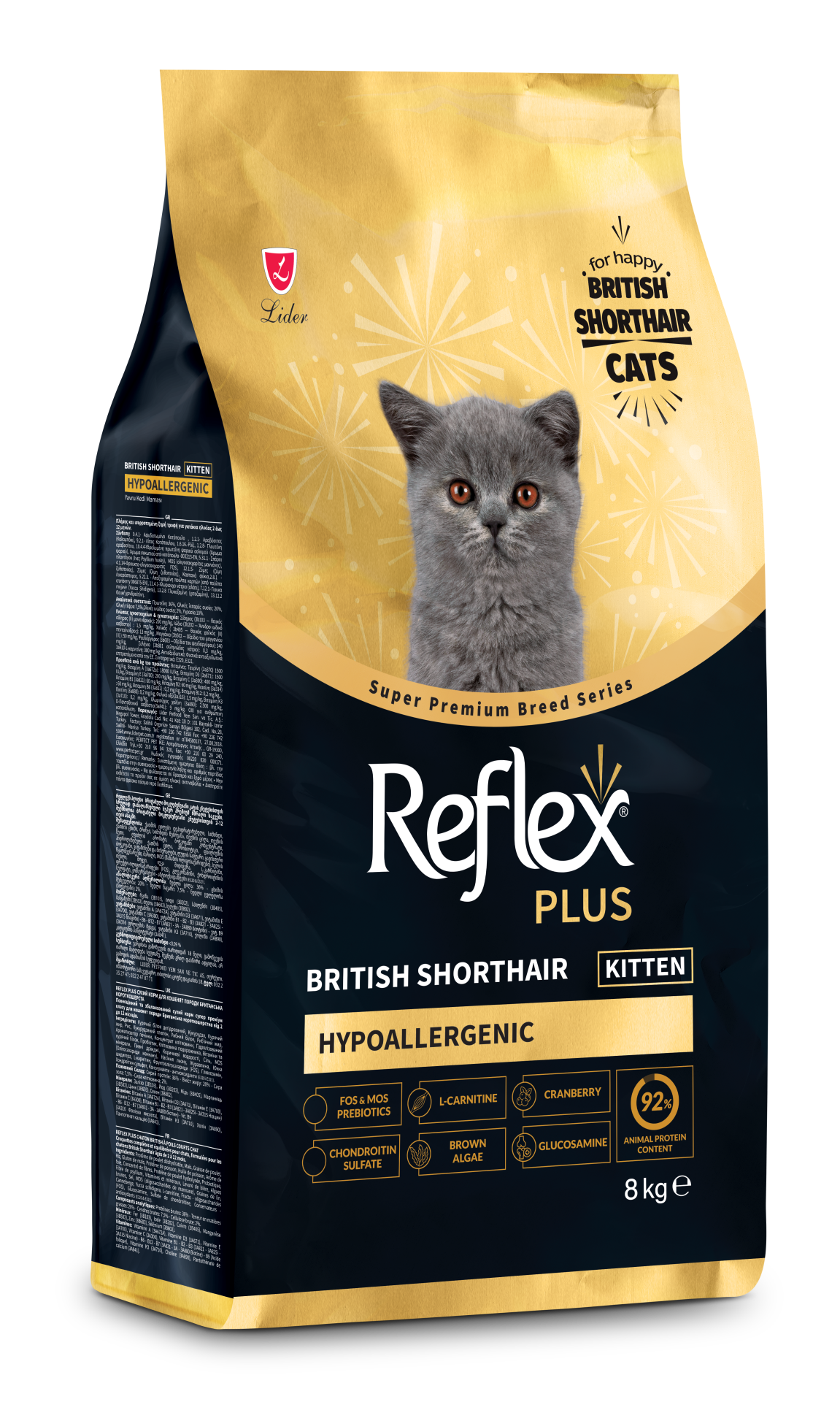 REF.PLUS BRİTİSH SHORTHAİR YAV KEDİ MAM 8 KG.(078)