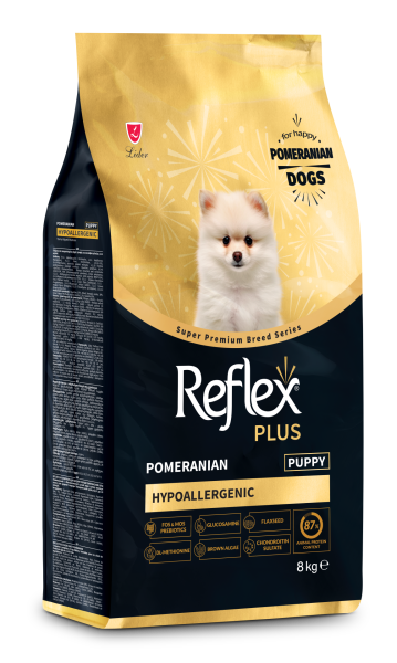 REF PLUS POMERANİAN YAVRU KÖPEK MAMASI 8KG(245)