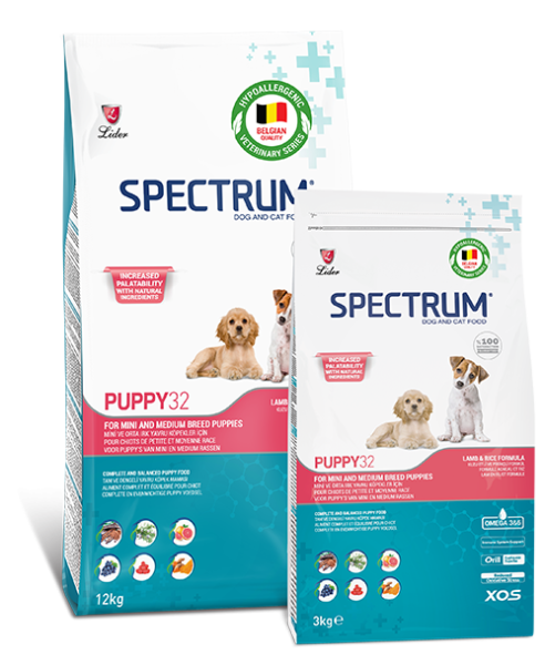 SPECTRUM KÖPEK MAM  PUPPY-32...12 KG