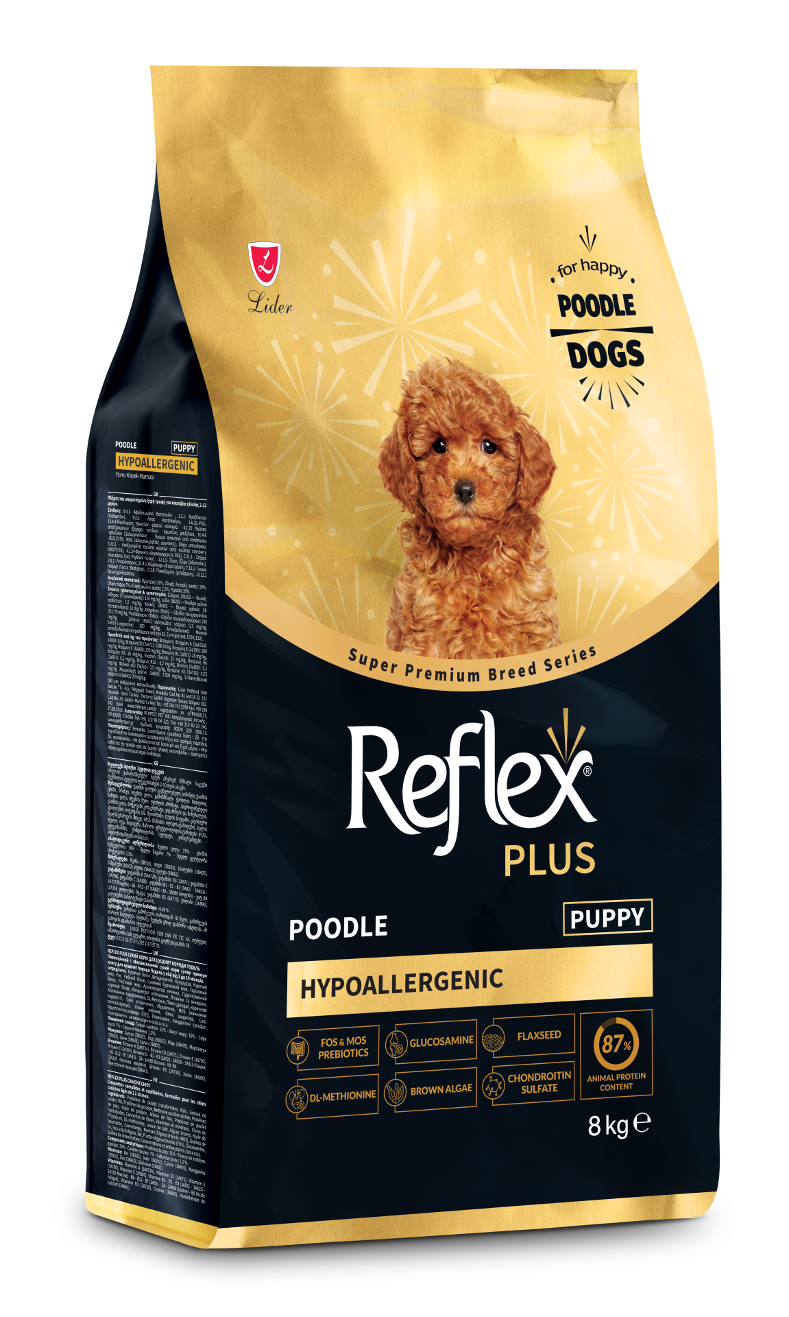 REF PLUS POODLE YAVRU KÖPEK MAMASI 8KG.(252)