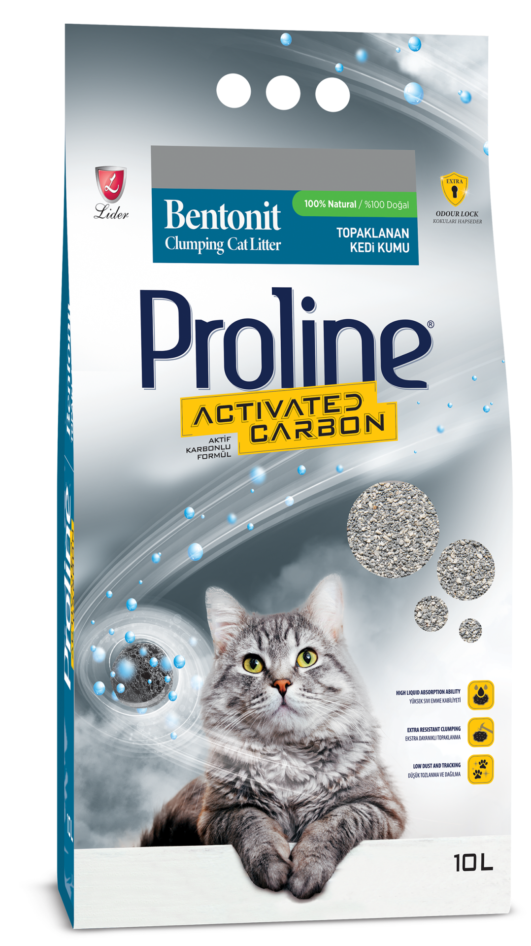 PROLİNE K.KUMU AKTİF KARBONLU 10 LT...(202)