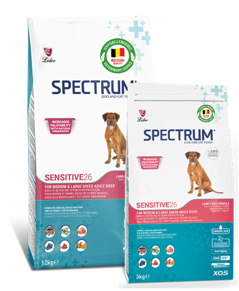 SPECTRUM KÖPEK MAM  SENSİTİVE-26...12 KG