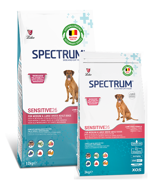 SPECTRUM KÖPEK MAM SENSİTİVE-26...6*3 KG