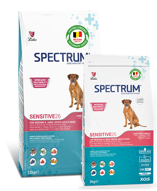 SPECTRUM KÖPEK MAM SENSİTİVE-26...6*3 KG