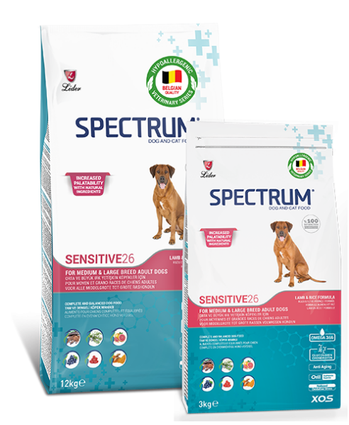 SPECTRUM KÖPEK MAM SENSİTİVE-26...6*3 KG