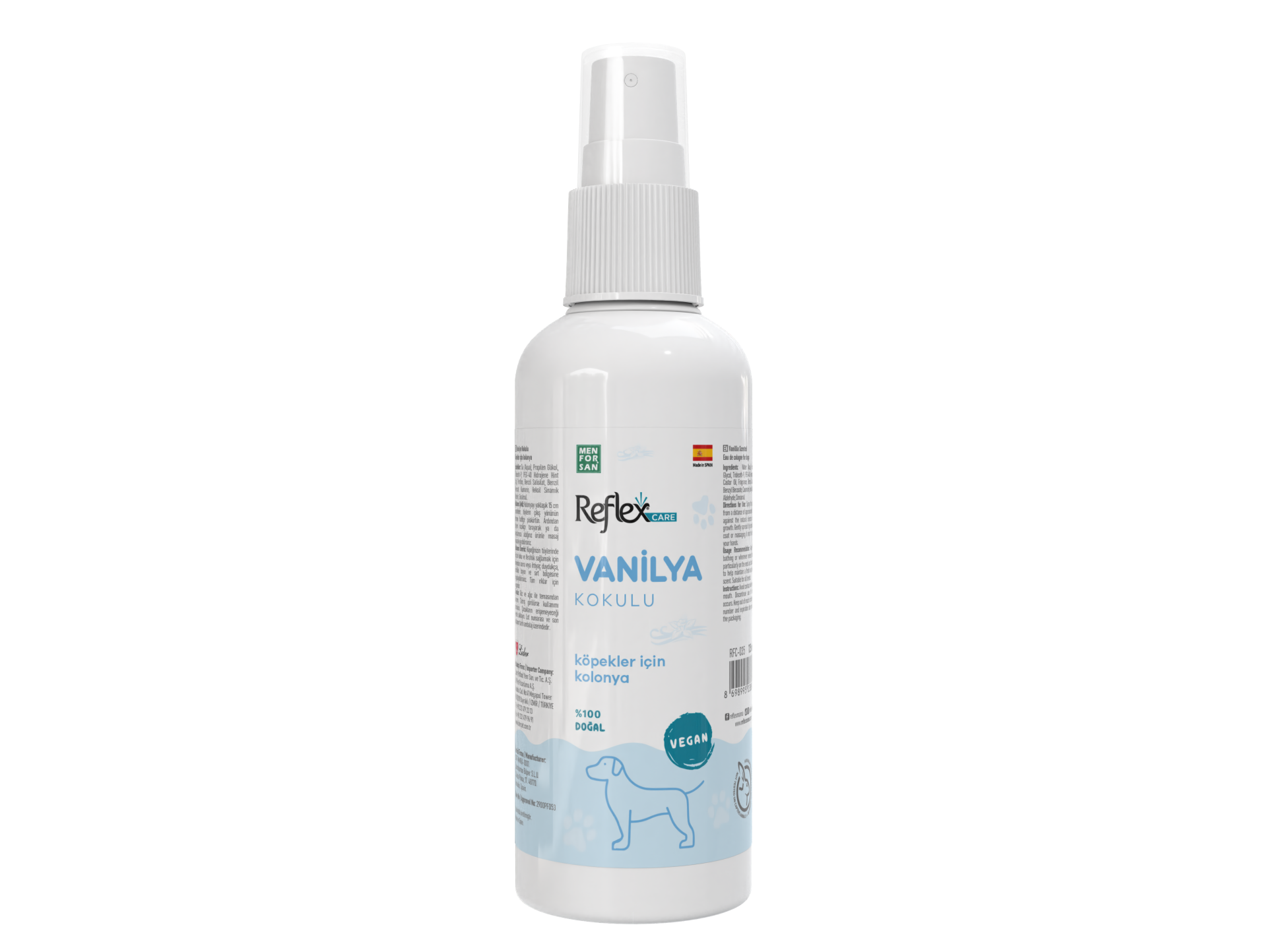 REF. CARE VANİLYA KOK. KÖP. KOLONYA 125ML*12.(874)