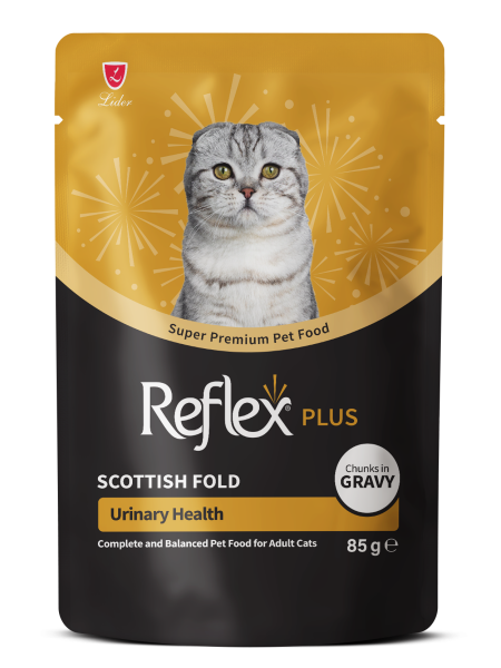 REF PLS KEDİ POUCH SCOT FOLD URİNARY 85GR*22.(068)