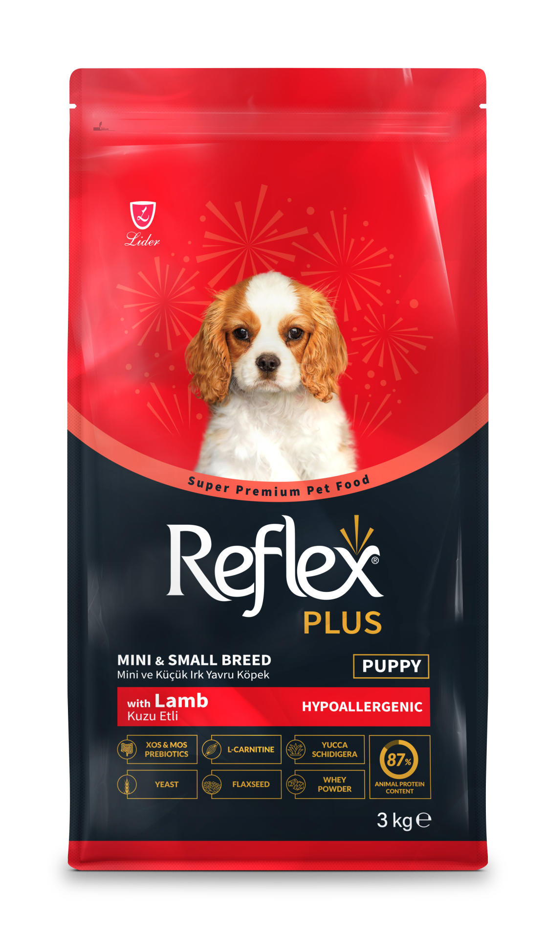 REF PLUS (XS/S)YAVRU KÖP MAMA KUZU ETLİ 3KG*6(692)