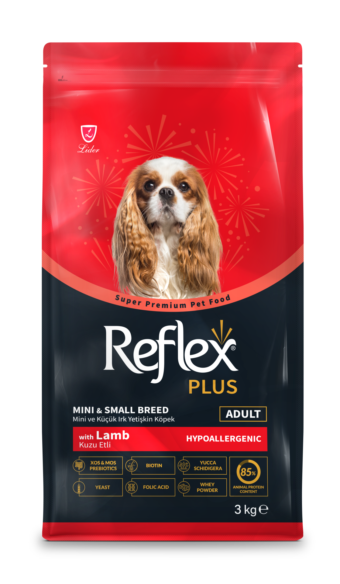REF PLUS (XS/S)ADULT KÖP MAMA KUZU ETLİ 3KG*6(708)