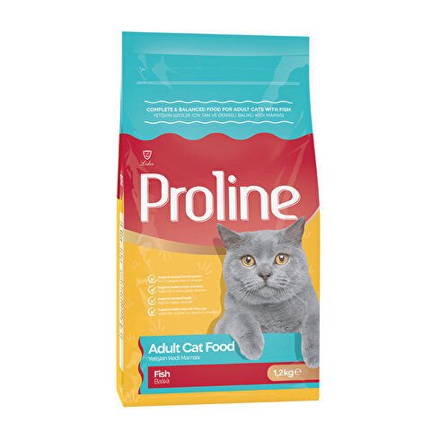 PROLİNE KEDİ MAM BALIKLI 1,2 KG*14..(700)