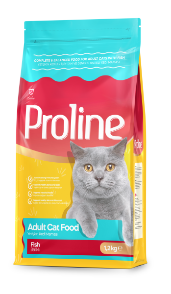 PROLİNE KEDİ MAM BALIKLI 1,2 KG*14..(700)