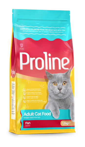 PROLİNE KEDİ MAM BALIKLI 1,2 KG*14..(700)