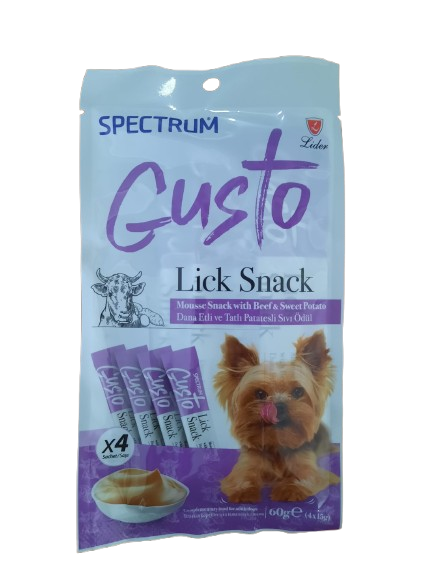 SPECTRUM GUSTO KÖP ÖDÜL DANA ETLİ 60GR*12 (381)