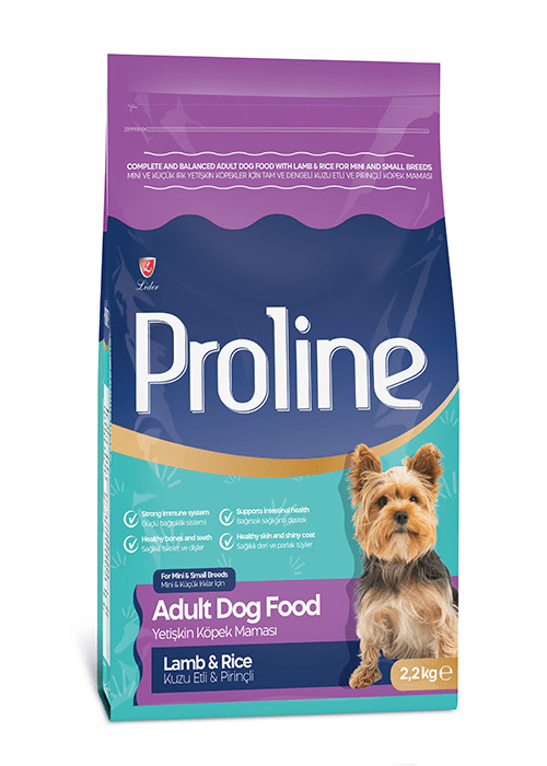 PROLİNE KÖP MAM (M-SM) KUZU&PİRİNÇ 2.2KG*8...(816)