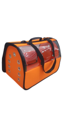 FLYBAG ŞEFFAF ÇANTA BÜYÜK BOY SİYAH..(147)