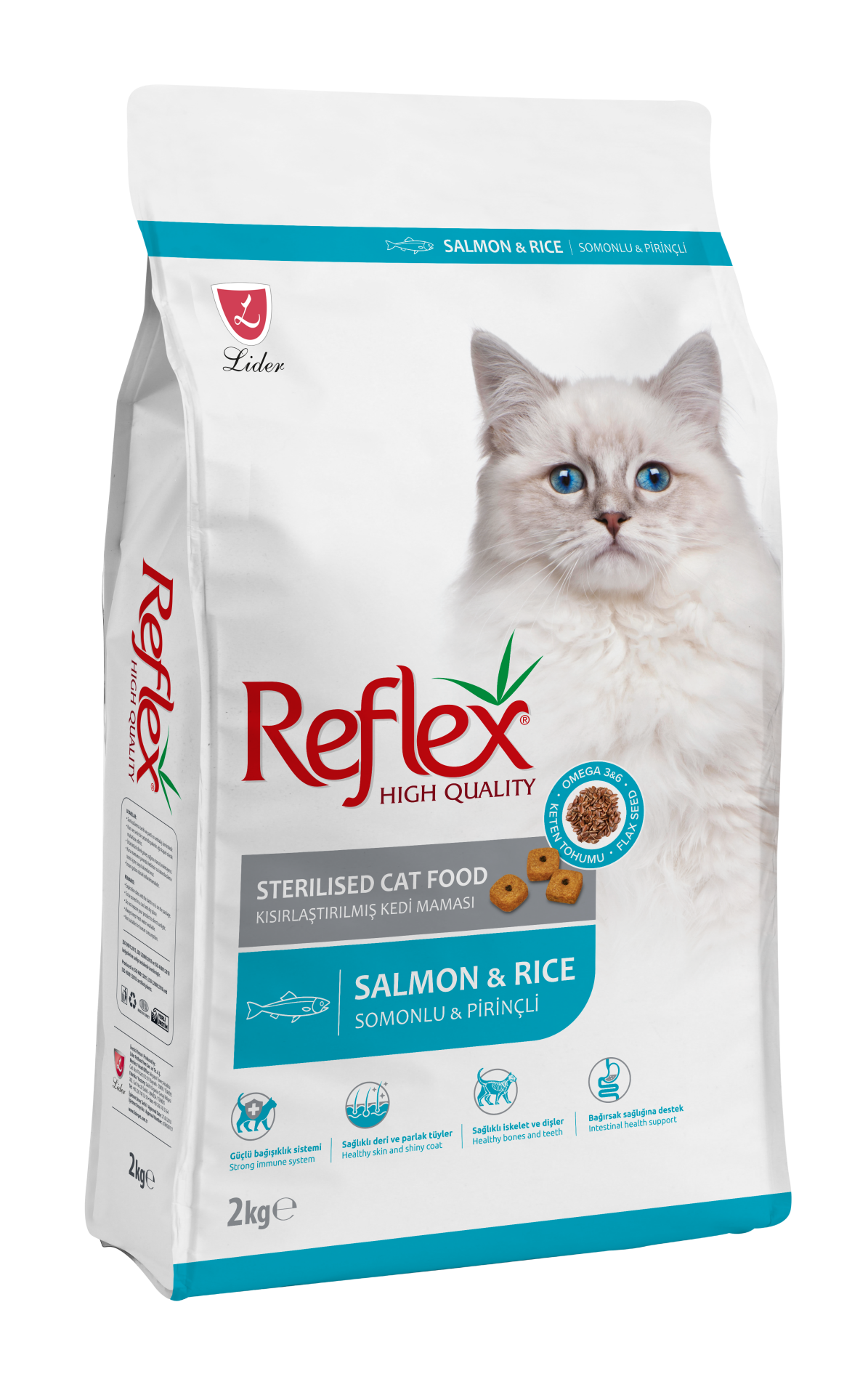 REF. KEDİ MAM STERİLİZED-SOMON 2 KG*12..(844) M