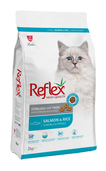 REF. KEDİ MAM STERİLİZED-SOMON 2 KG*12..(844) M