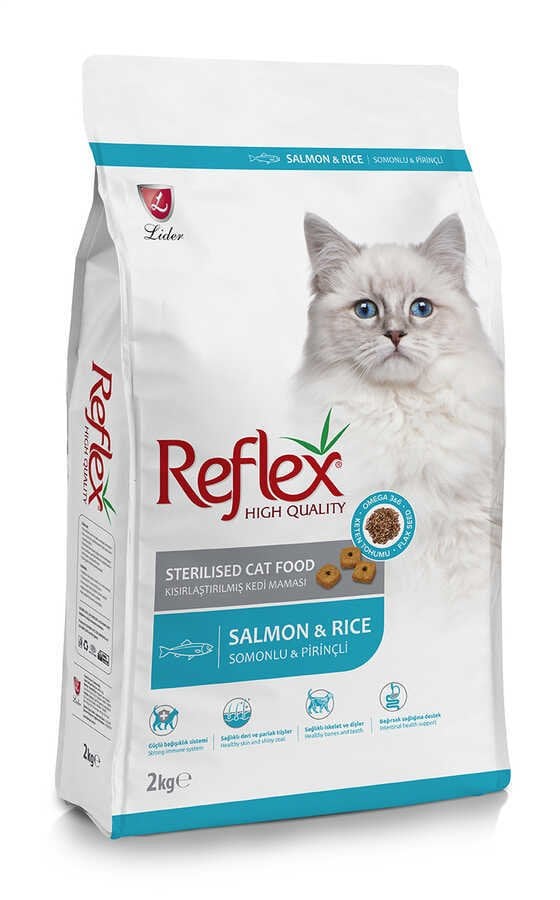 REF. KEDİ MAM STERİLİZED-SOMON 2 KG*12..(844) M