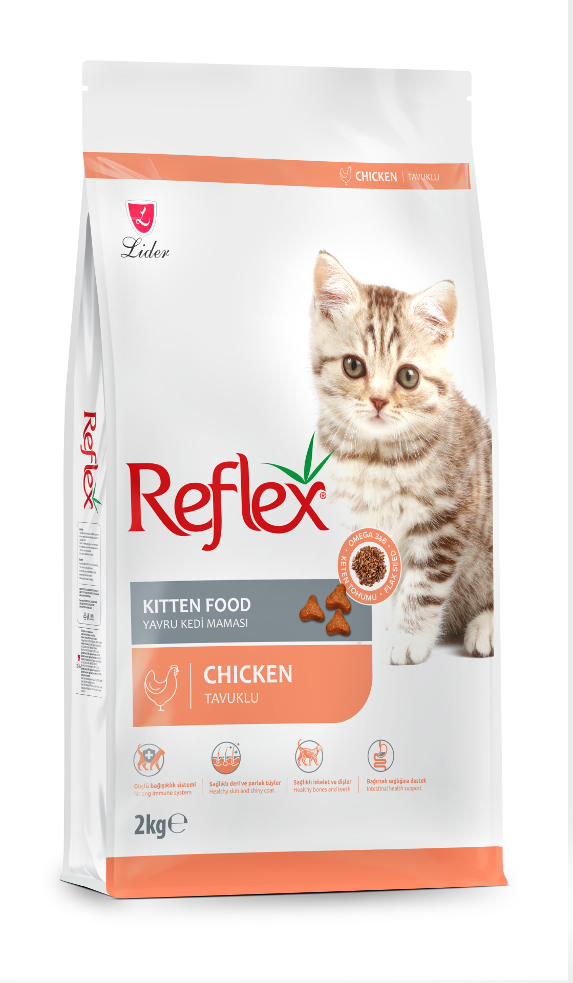 REF. KEDİ MAM YAVRU-TAVUK 2 KG*12...(851) M