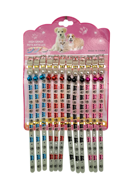 KEDİ TASMASI ŞEFFAF...( 12 Lİ SET )...(482)