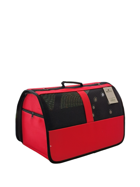 BÜY BOY FİLELİ ÇANTA KIRMIZI  (30*30*49CM)...(132)