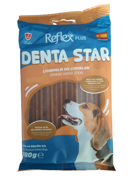 REFLEX DENTASTAR DENTAL STİCKS (M) 180GR*14..(590)