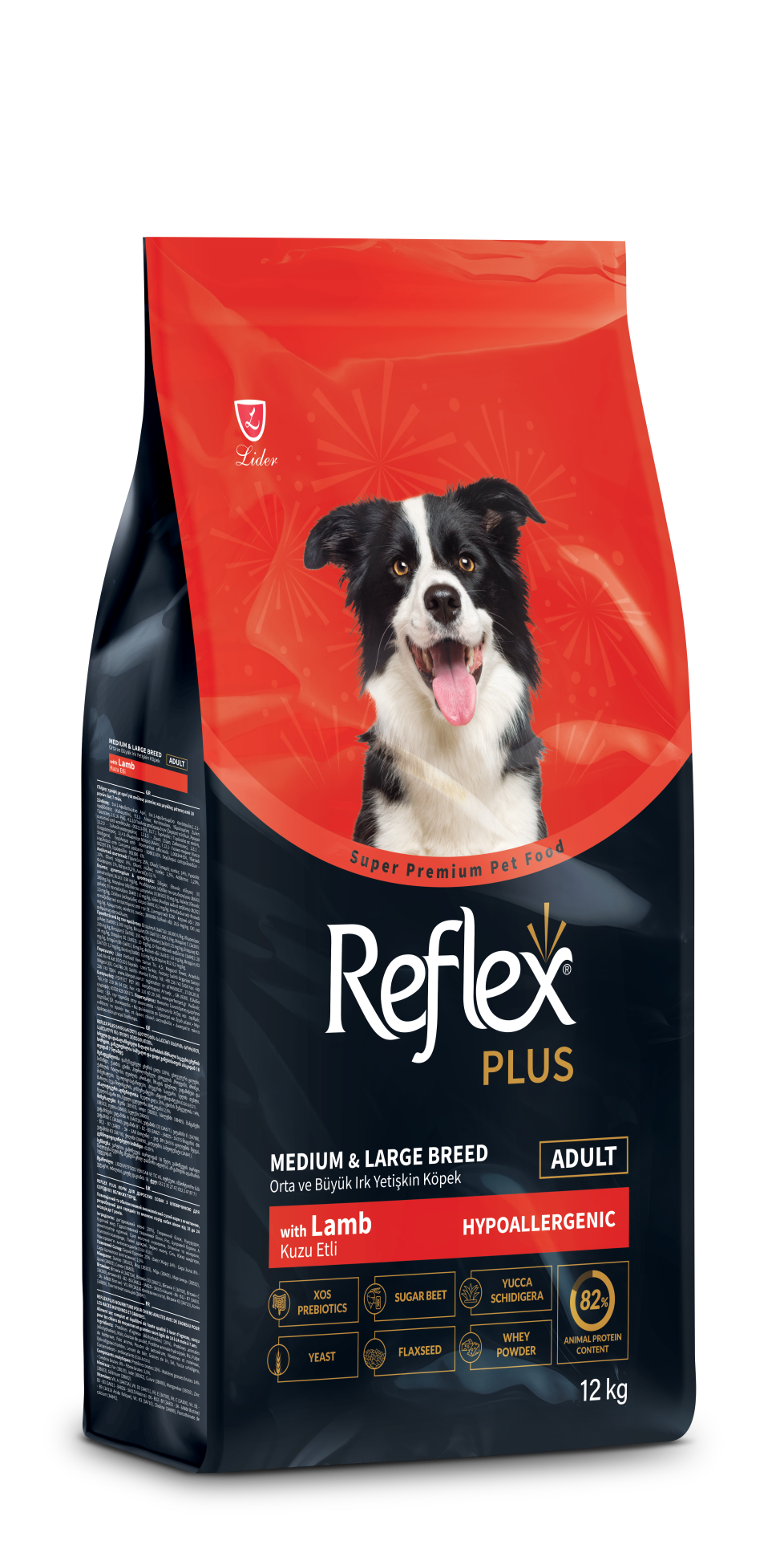 REF.PLUS KÖP MAM (M/L) ADULT KUZU ETLİ 12 KG.(777)