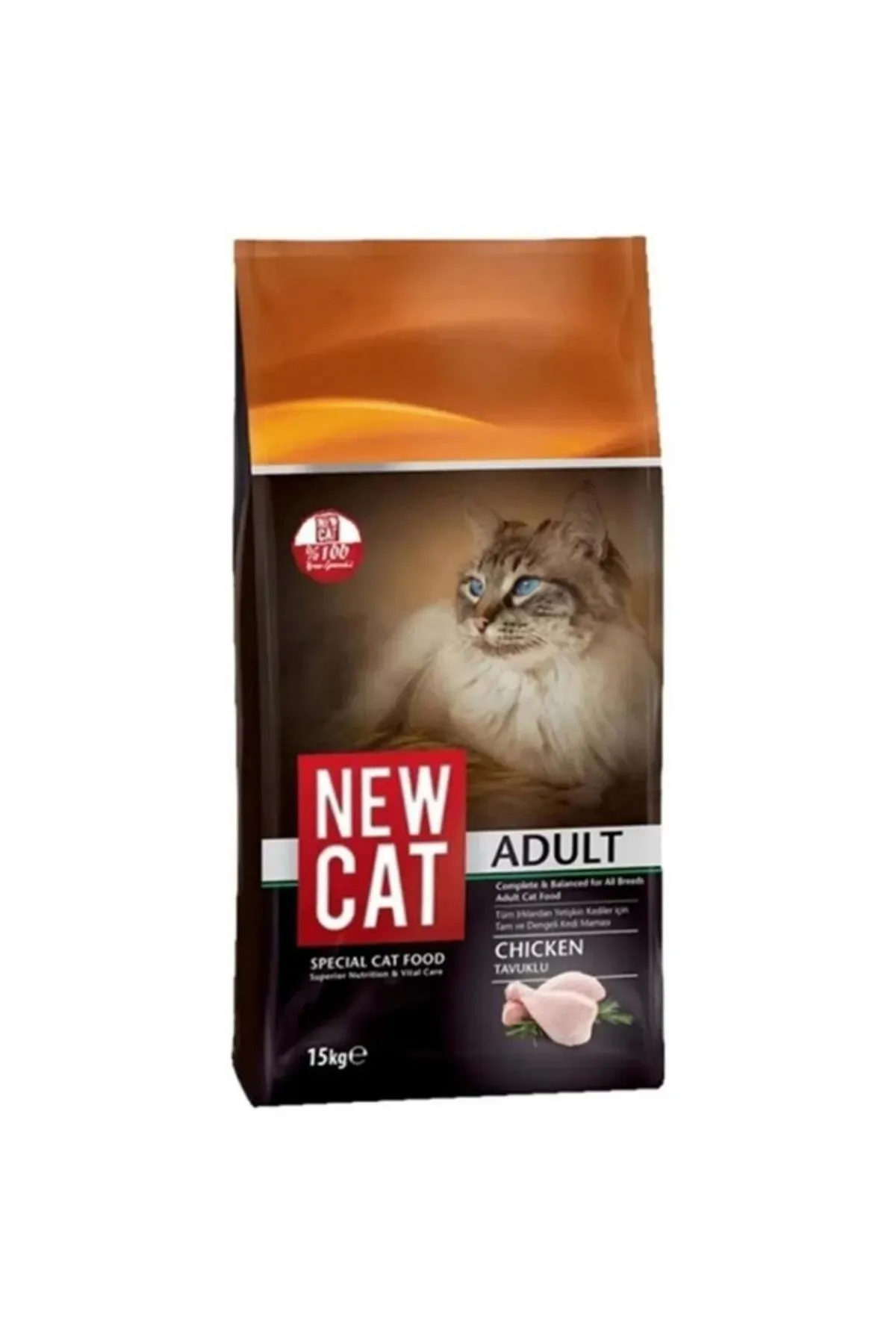 NEW CAT KEDİ MAMASI TAVUKLU 15KG...(825)