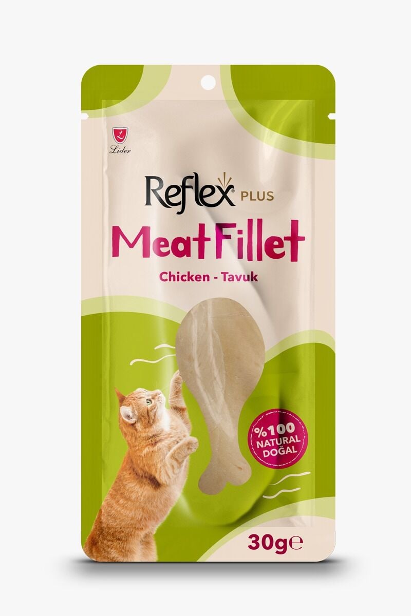 REF.MEAT FİLLET KEDİ TAVUK FİLETO 30GR*12..(811)