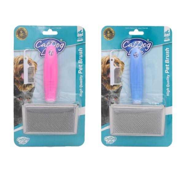 CAT&DOGLİFE İNCE TELLİ FIRÇA+TARAK..(325)