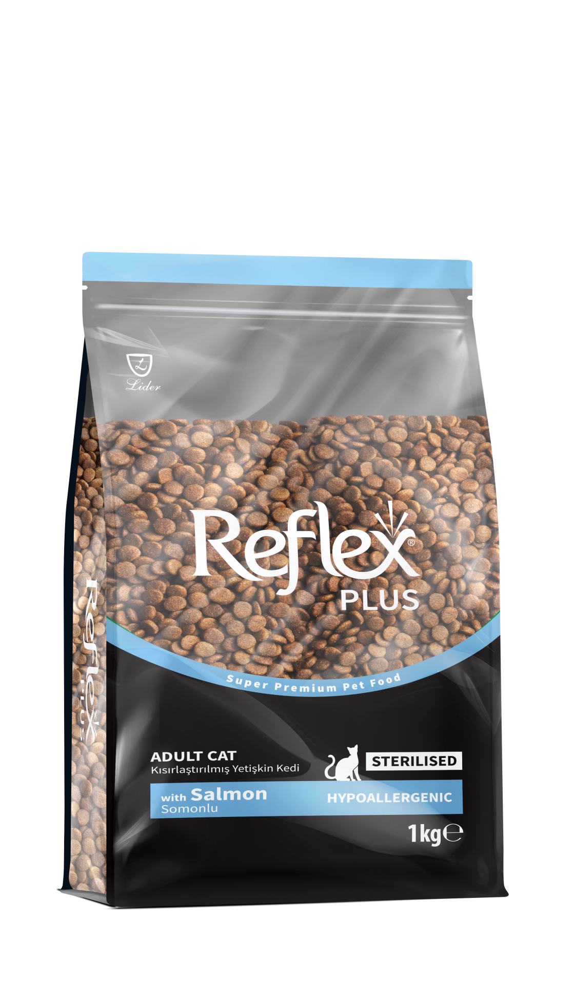 REF.PLUS KEDİ  KISIR-SOMON 1KG*15..(672)-(RFX-333)