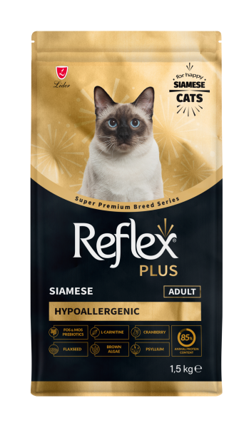 REF.PLUS SIAMESE YETİŞKİN KEDİ MAMA 1,5KG*6..(290)